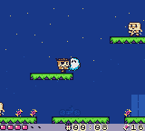 Boo near a pirate on a high platform